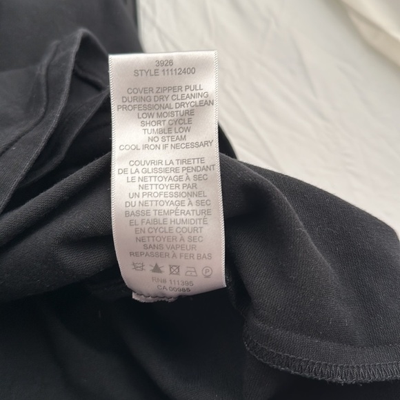 Tory Burch black stretch sleeveless dress with belt - Picture 7 of 11